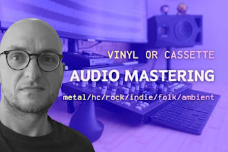 master rock, metal and hc song for vinyl or cassette
