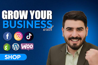 setup facebook and instagram shop, sync shopify store