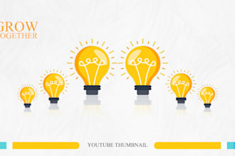 create you a youtube cover designs, thumbnails and banner