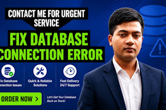 fix error establishing a database connection of wordpress website fast