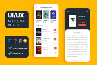 design UI UX mobile app wireframe, mockup, or prototype for saas using figma,xd