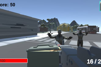 develop and design a awesome unity 2d or 3d game