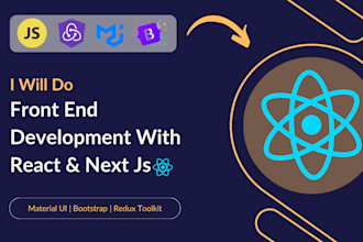 be your react and next js developer