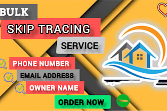 do best accurate bulk skip tracing real estate