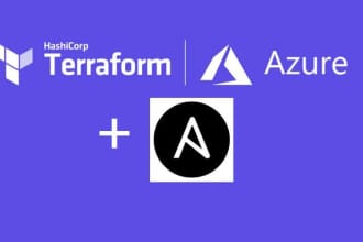 create your iac using terraform and ansible on azure