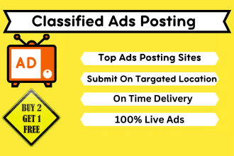 submit classified ads in top classified ad posting site