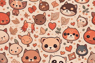 design custom seamless pattern design