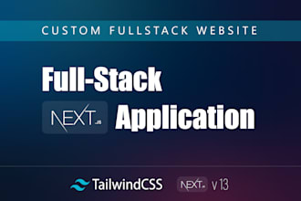 build fullstack saas application using nextjs 14