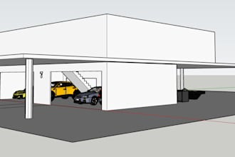 create a 3d model in sketchup