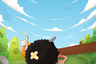 create children book ilustration