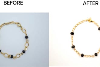 retouch and edit jewelry images in photoshop