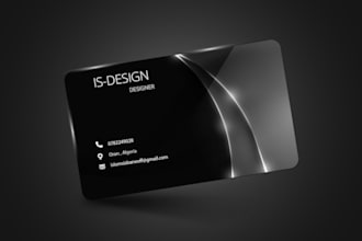 design a digital business card for restaurant