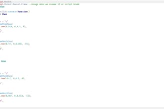 code in lua for your roblox games