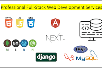 be full stack web developer with mern, nextjs, PHP, laravel, django