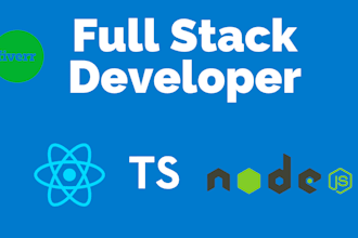 be your fullstack developer reactjs typescript node mongodb