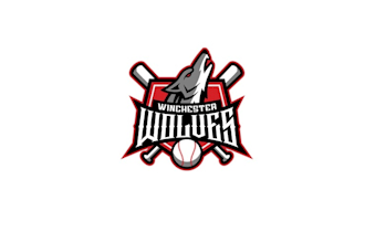 wonderful wolves baseball team logo