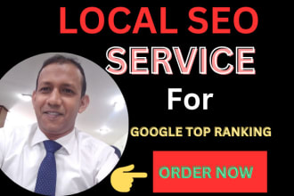 provide local SEO services google top ranking and website optimization