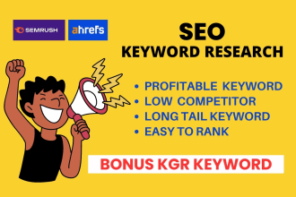 do advanced ahrefs and semrush keyword research for organic traffic