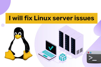 fix any kind of linux server issues
