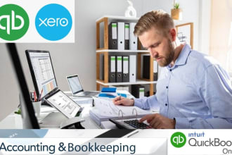 be an expert in quickbooks and xero bookkeeping services