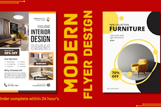 make amazing marketing flyer creation design
