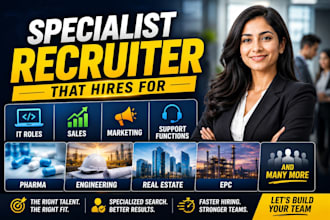 source and recruit candidates for open roles in your organization