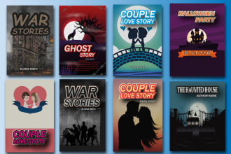 do professional book cover design or ebook cover design for amazon kindle