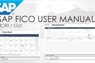 make user manuals for sap fico