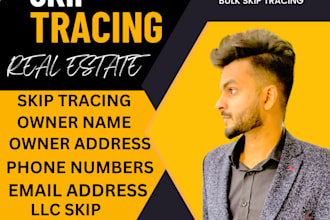 do skip tracing for real estate with affordable price