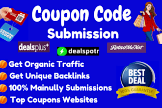 do coupons marketing, promo code submission, deals promotion, submit coupon