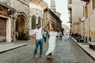 do portrait, wedding and couples photography in dubai