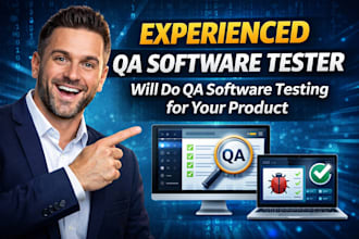 do QA software testing with documented reports