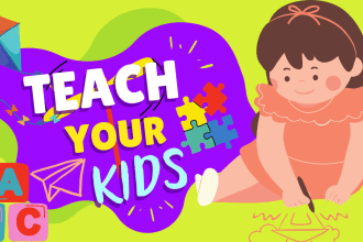 design attractive kids youtube thumbnail
