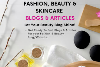write beauty article for your blog and free trial