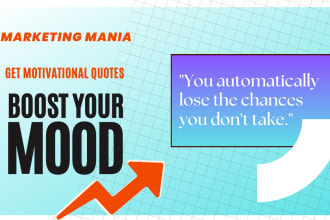 create many motivational inspirational quotes videos with ur logo
