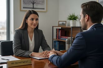 conduct mock job interview and resume review with full feedback and strategy