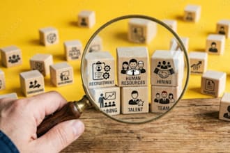 give you talent acquisition, recruiting consultation over phone or skype