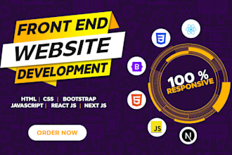 be your responsive front end web developer