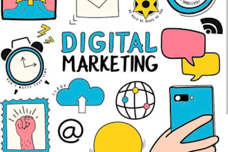 do digital marketing , social media management, online advertising ,data entry
