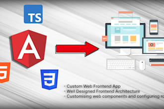 develop your frontend architecture with angular