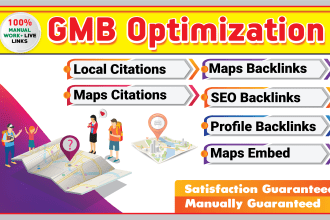 do 300 google maps citations for gmb ranking and local SEO service