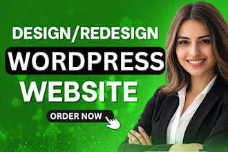 build wordpress website, custom wordpress website, business website development