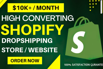 setup SEO optimize automated shopify dropshipping store for passive income