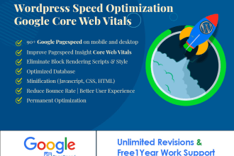 speed up wordpress website for google pagespeed insights