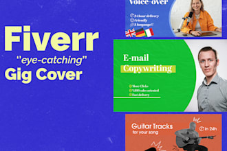design fiverr gig cover