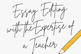 edit your essay with the expertise of a teacher
