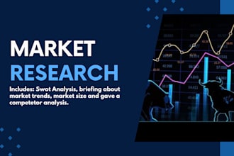 do professional market research and analysis for  business