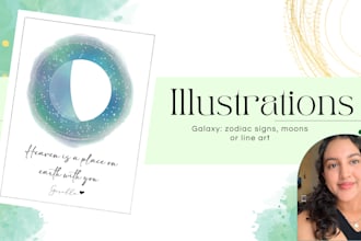 create stunning galaxy illustrations with a magical touch