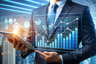 do financial analysis, projections and business plan