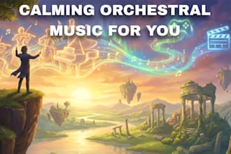 compose calm orchestral music for your video game